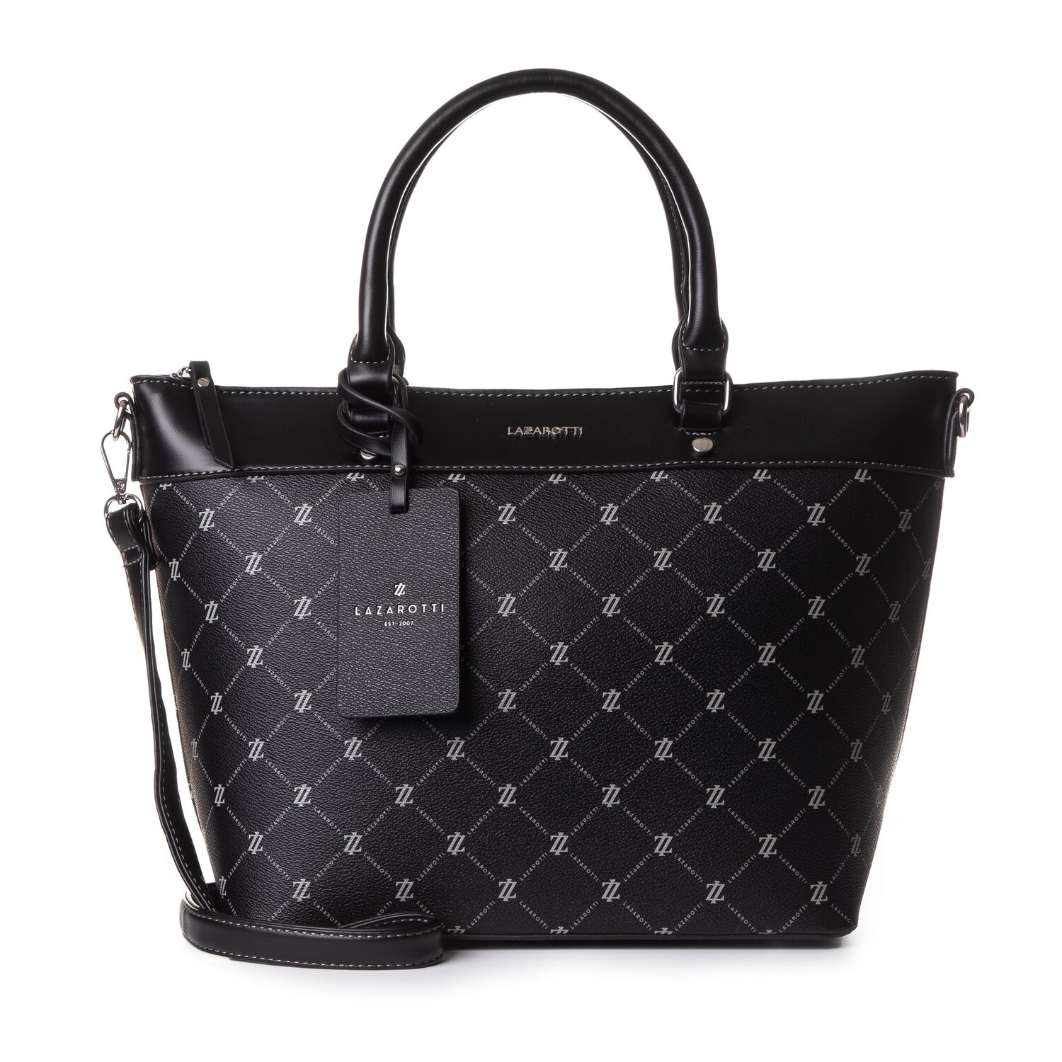 

Сумка Lazarotti Palermo Handtasche 29 cm, черный