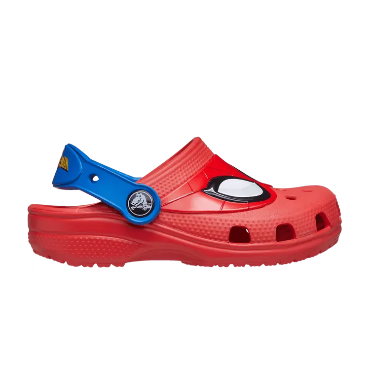 

Кроссовки Crocs Marvel x Classic Clog Kids Fun Lab - I Am Spider Man, красный