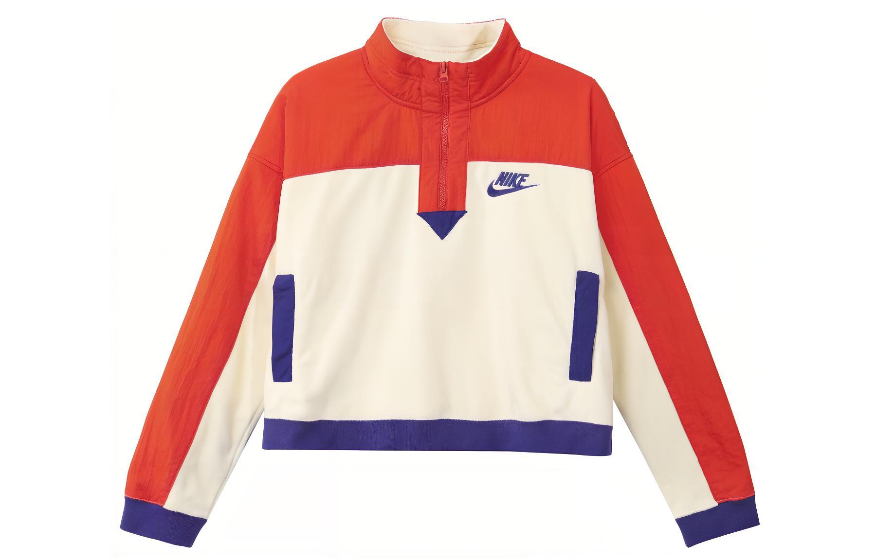 

Nike Свитшот женский красный желтый многоцветный