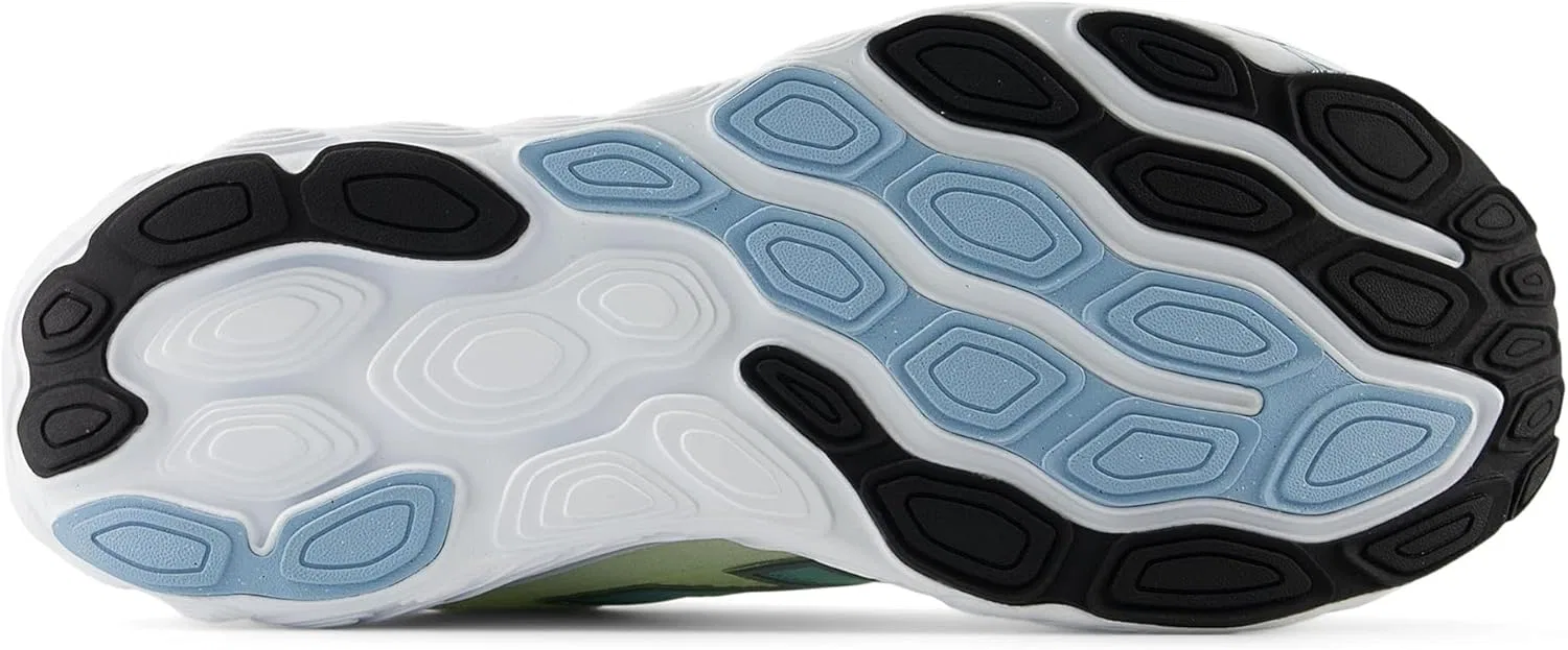 Мужские беговые кроссовки New Balance Fresh Foam X 880 V14, Limelight Silver Metallic Chrome Blue — фото 3