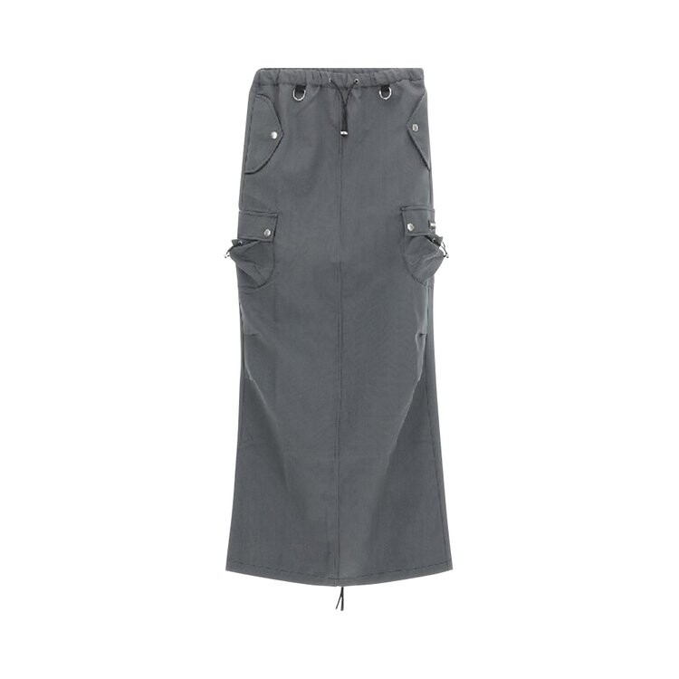 

Юбка Coperni Tailored Cargo Maxi 'Grey/Black', черный