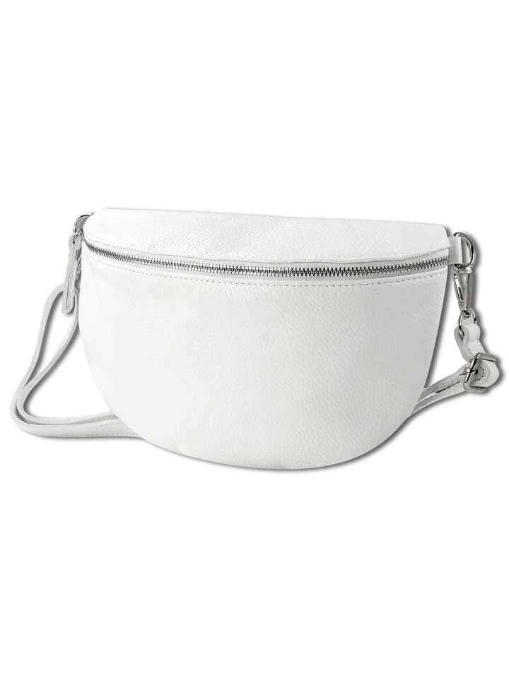 

Наплечная сумка Toscanto Gürteltasche Leder weiß ca. 29cm