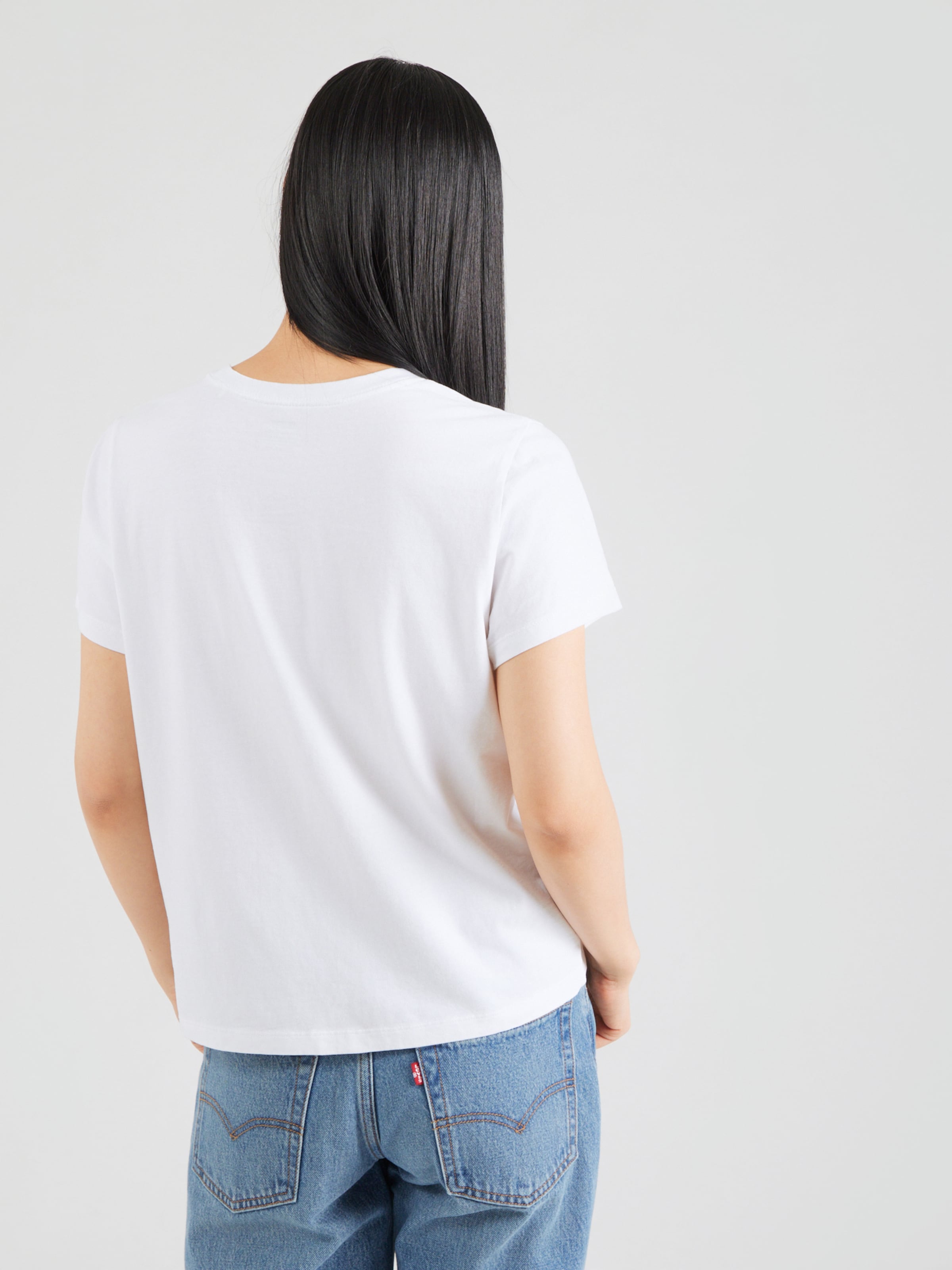 LEVI'S  Футболка 'Favorite Cotton Tee' в белом цвете — фото 4