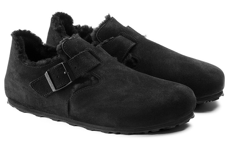 Стильные кроссовки для скейтбординга Birkenstock London унисекс, Black — фото 3