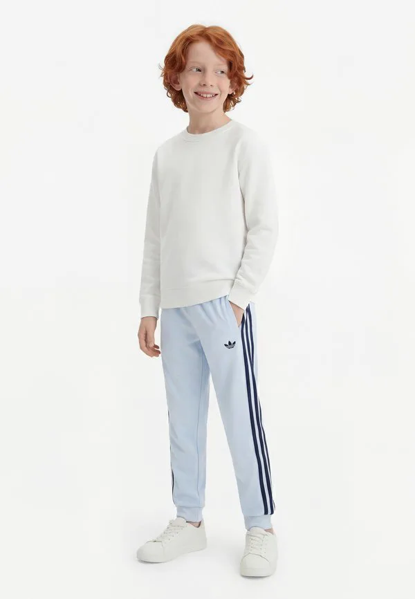 Спортивные штаны sst, брюки от детского спортивного костюма. Adidas Originals, Crystal Sky/Night Indigo