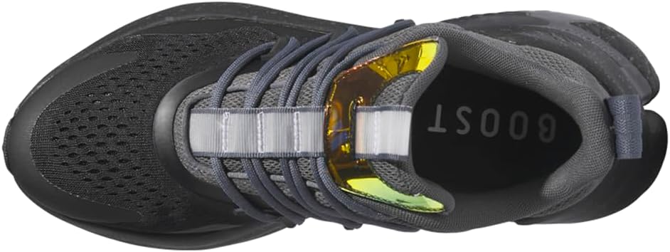 Кроссовки Adidas Унисекс-взрослые Alphaboost V2, черный/серый — фото 4