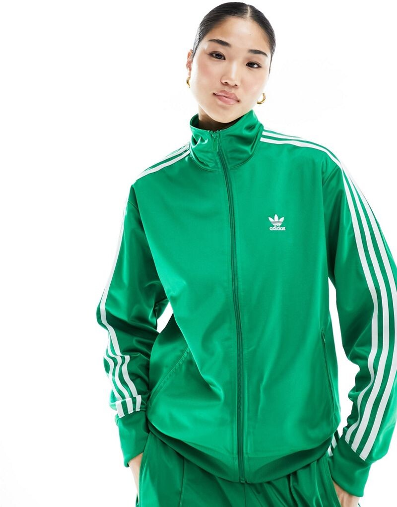 

Зеленая спортивная куртка adidas Firebird