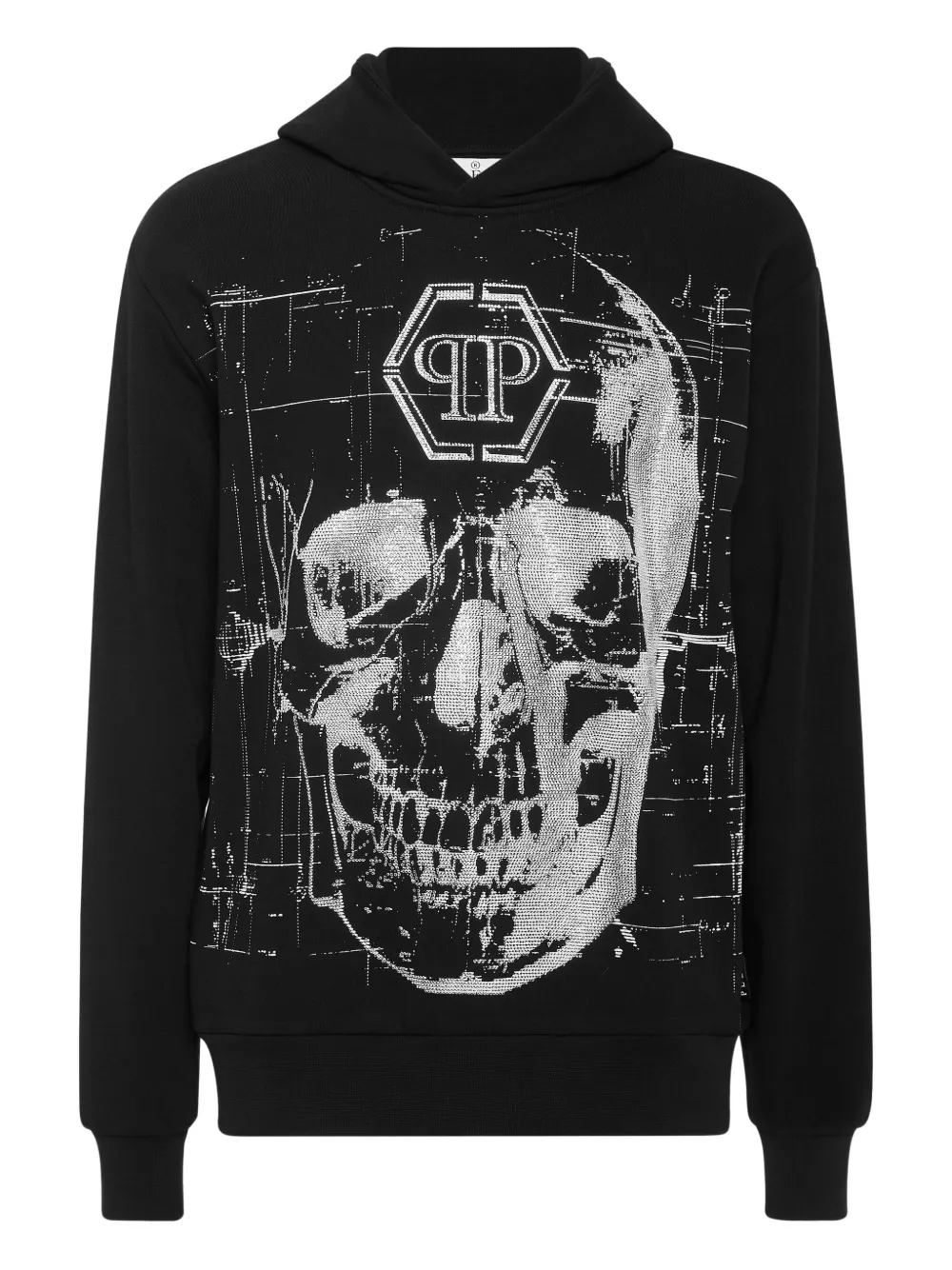 

Базовое худи Philipp Plein, черный