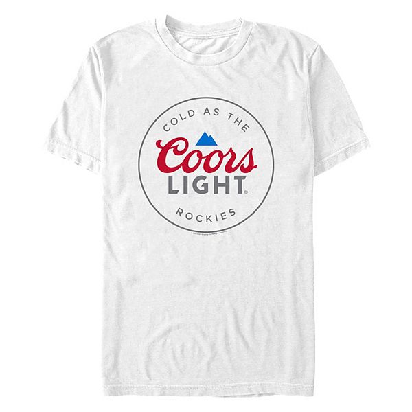 

Футболка с принтом Coors для больших размеров Licensed Character