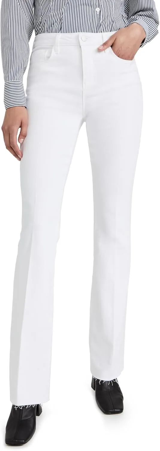 

L'AGENCE Women's Ruth Прямые джинсы с необработанным краем