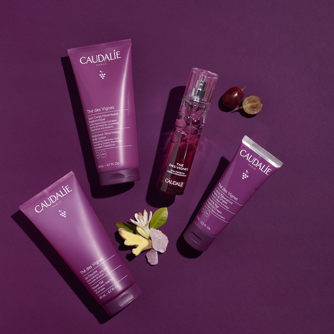 Лосьон для тела the des vignes thé des vignes nourishing Caudalie, объем 200 мл — фото 3