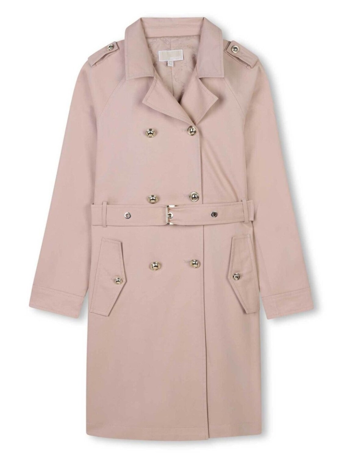 

Michael Kors Kids хлопковый тренч, розовый