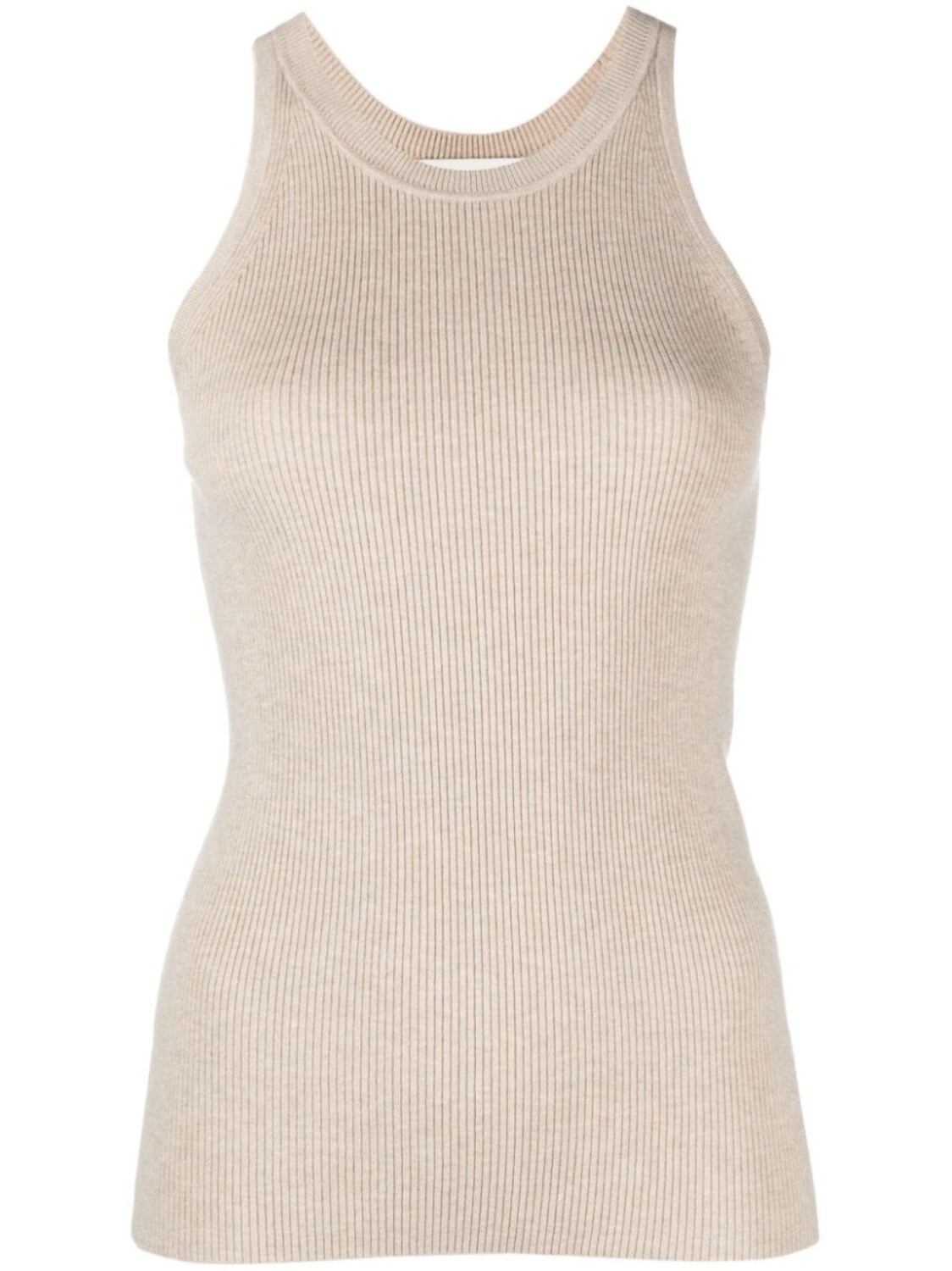 

ISABEL MARANT топ Merry в рубчик, нейтральный цвет