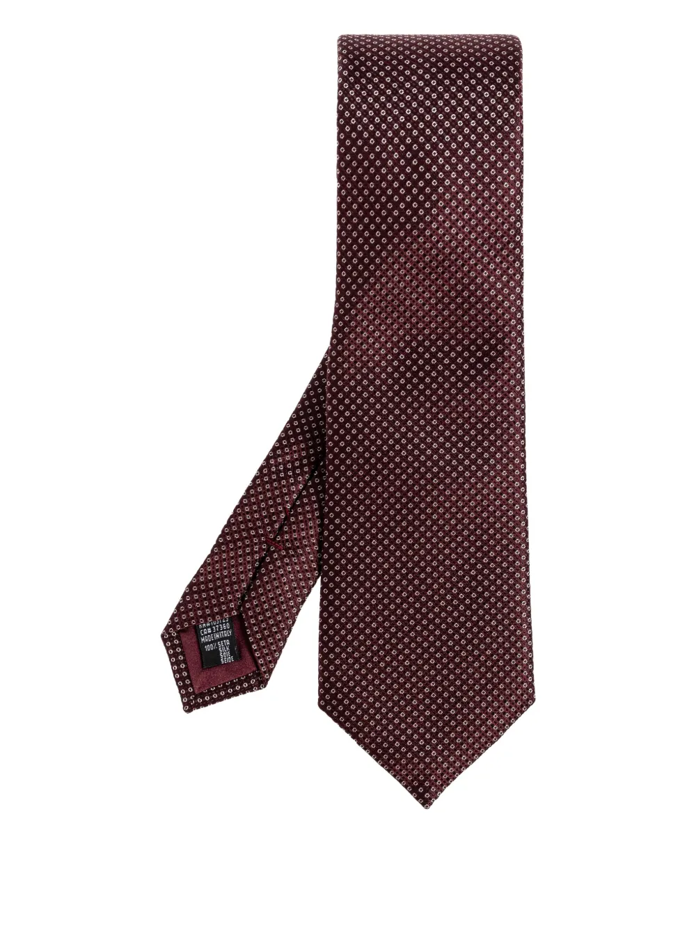 

Шелковый галстук GIORGIO ARMANI, красный