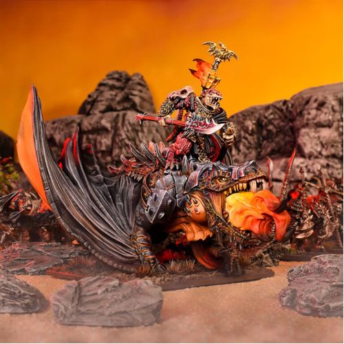 

Фигурка Salamander Clan Lord On Firedrake