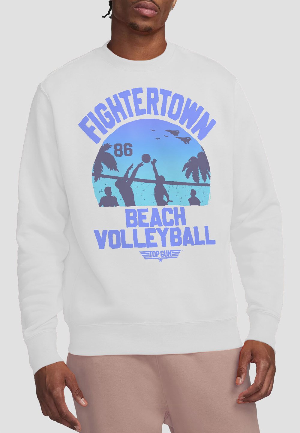 

Толстовка TOP GUN THE VOLLEYBALL IN JEANS Cotton Soul, белый