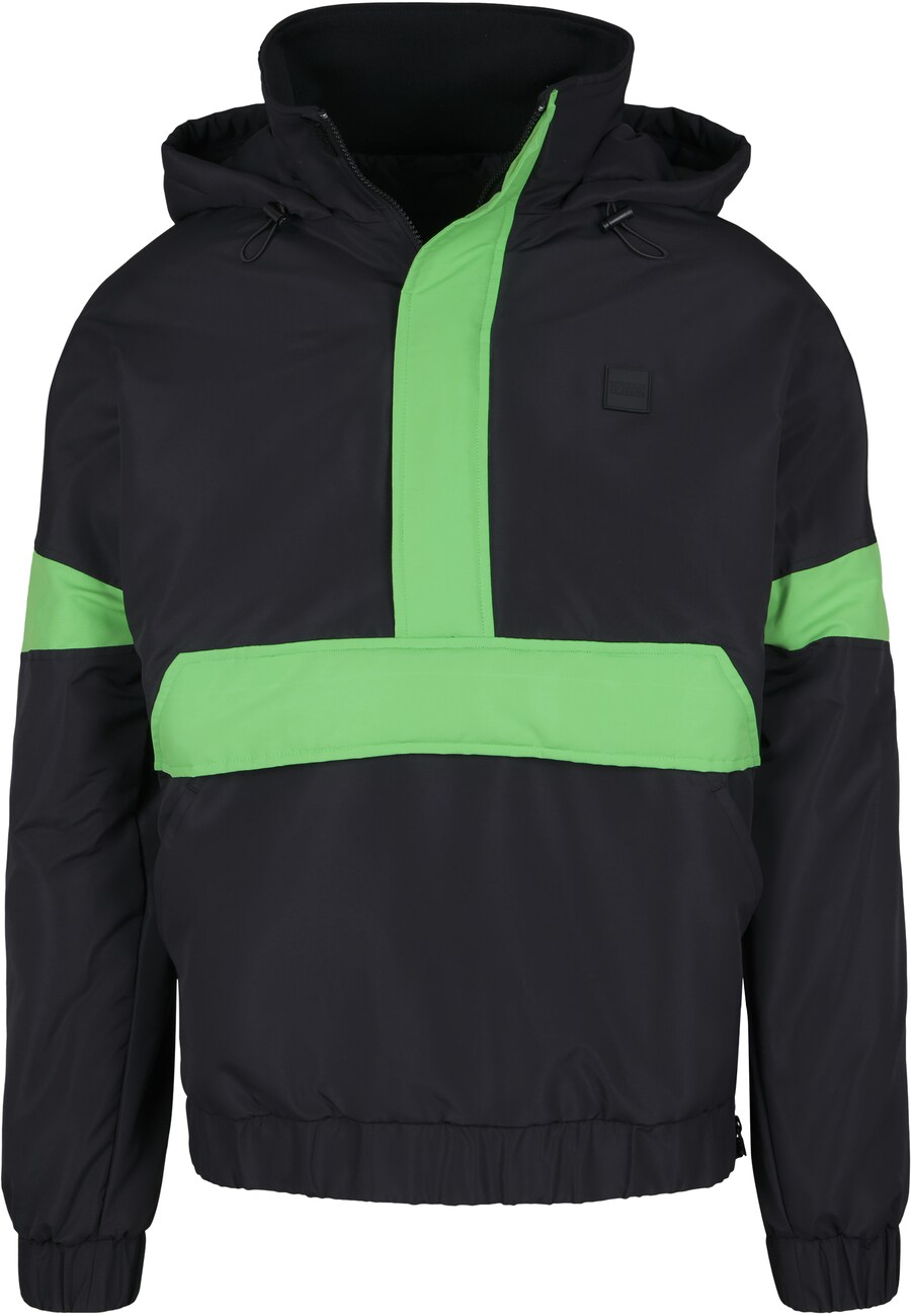 

Всесезонная куртка Urban Classics Between-Season Jacket, цвет neon green/black