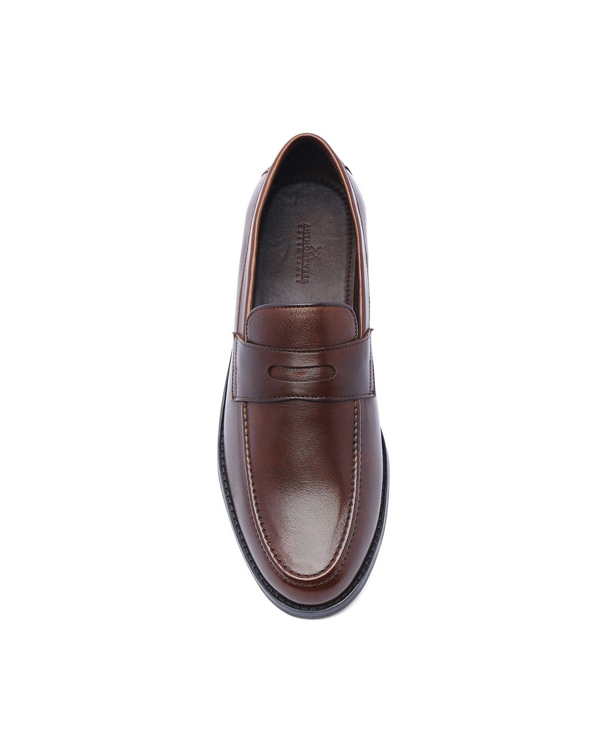 Мужские кожаные туфли без шнуровки Sherman Penny Loafer Anthony Veer — фото 4