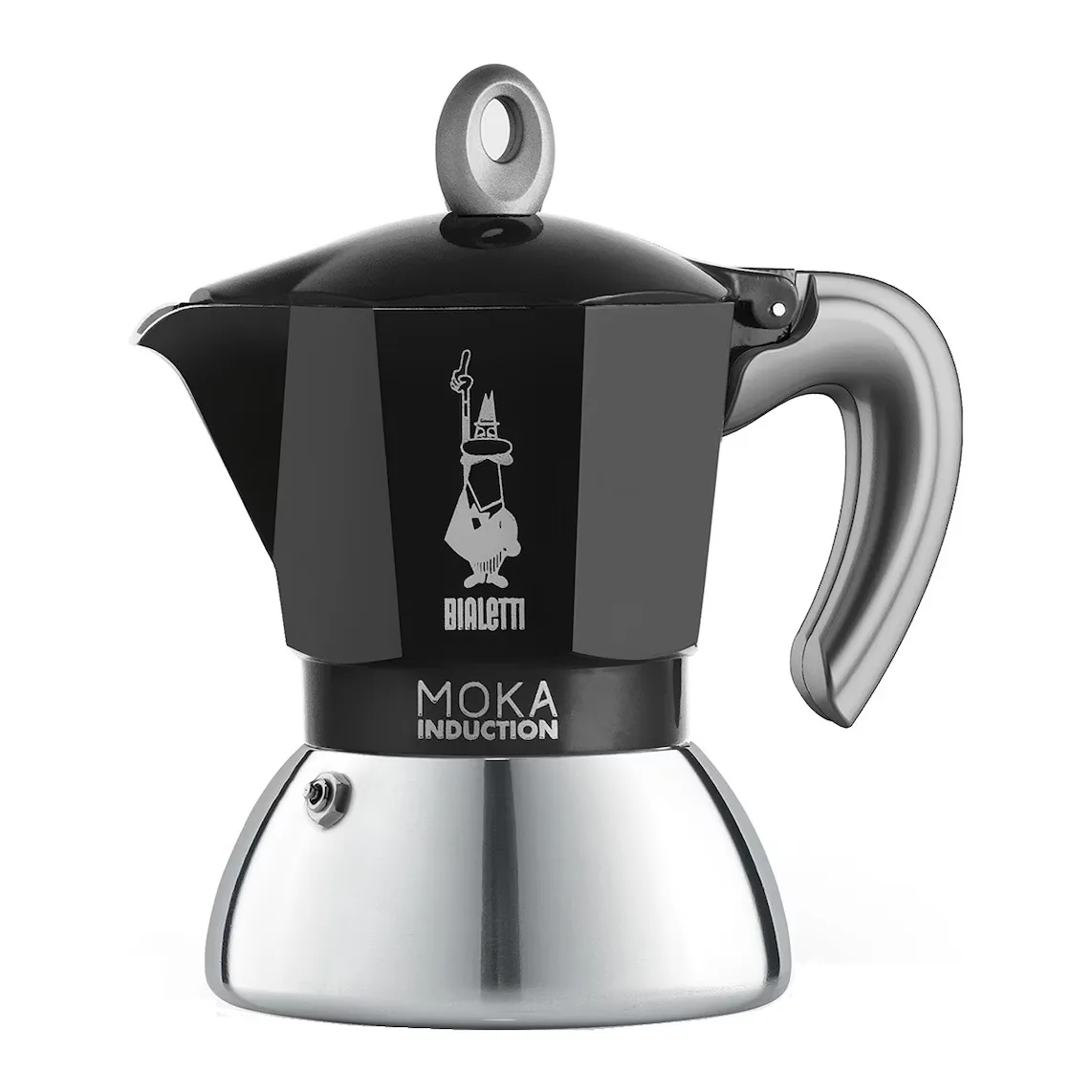 

Новая индукционная кофеварка Moka Bialetti, сталь