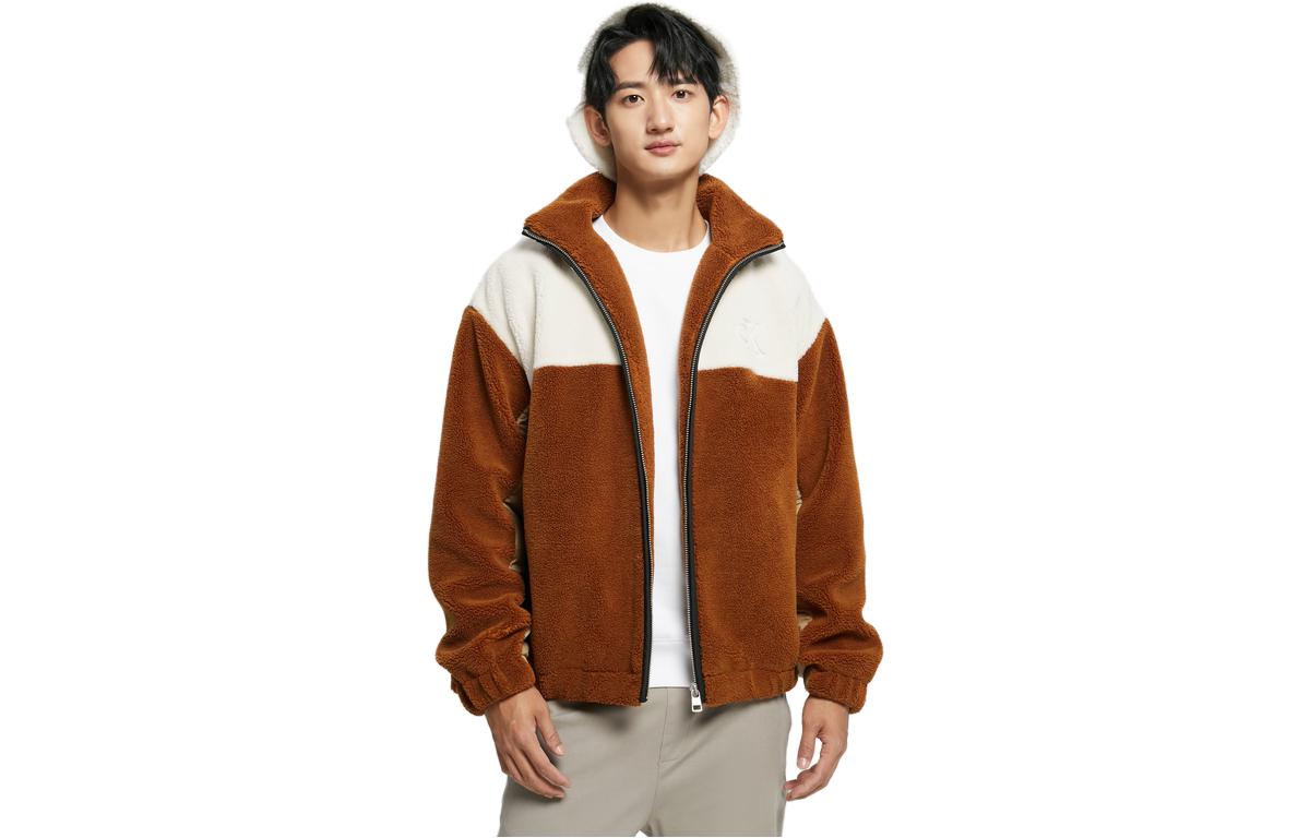 

Пальто CALVIN KLEIN Velvet-feel Unisex, Brown White Multicolor