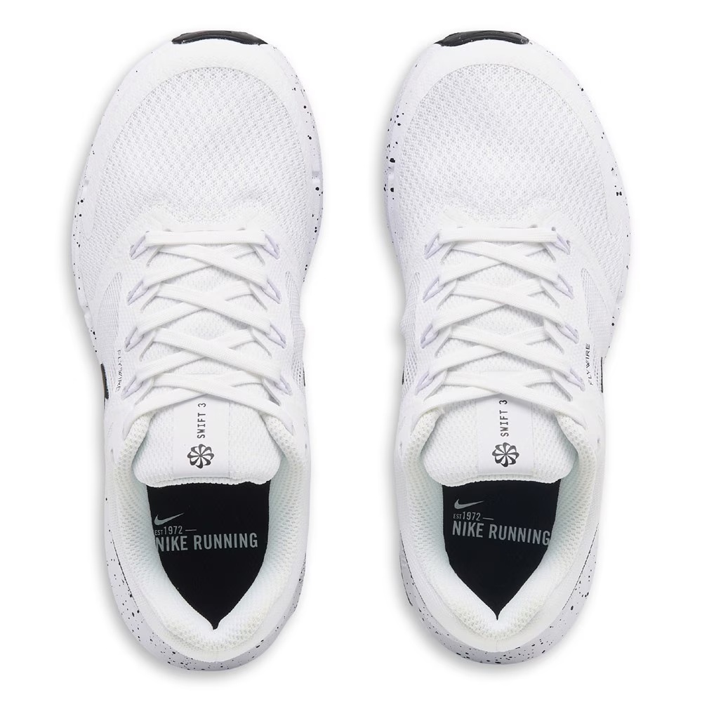 Кроссовки для бега Nike Run Swift 3, white/black/speckle — фото 4