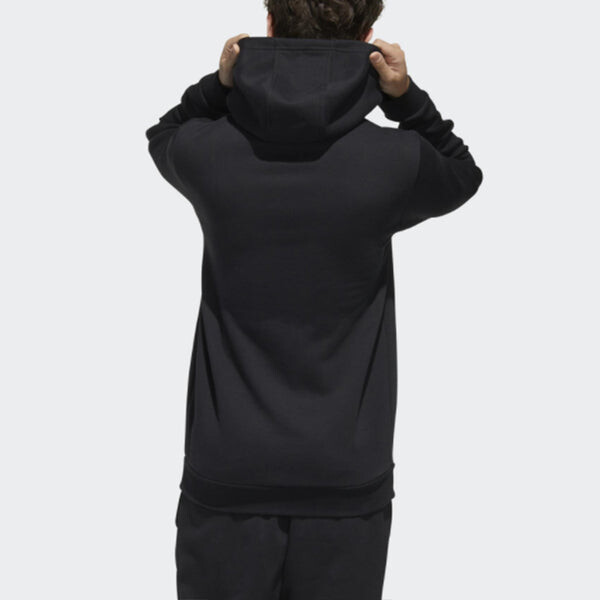 Толстовка men's originals trefoil foil sports black Adidas, черный — фото 4