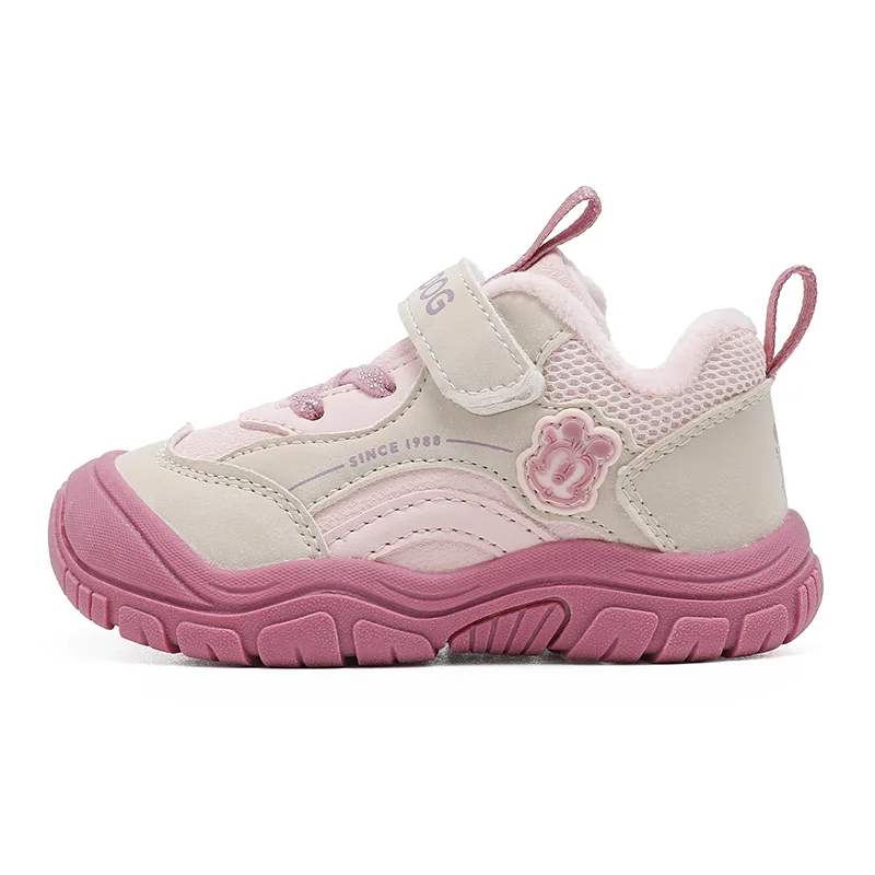Urban Techwear Baby Walkers Collection, утепленные и подшитые флисом, легкие BOBDOG, 55088 светло-розовый/бежевый (winter fleece-lined)