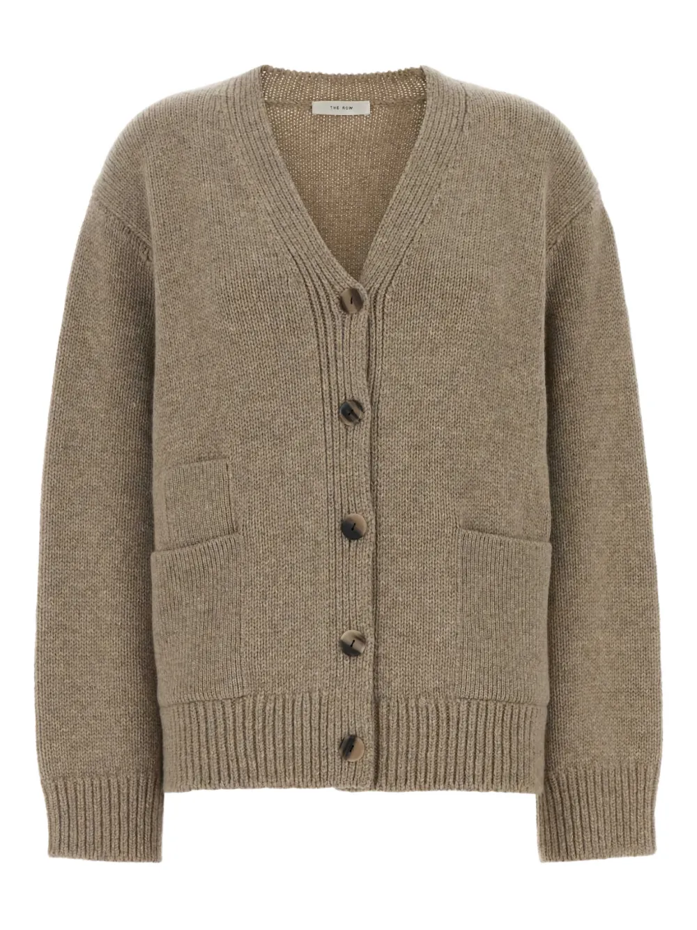

Кардиган с V-образным вырезом Milou The Row, бежевый