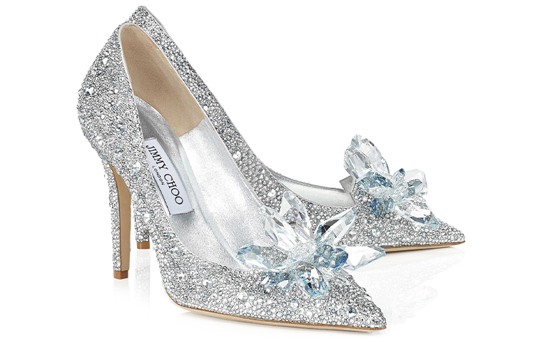 Jimmy Choo Алия Слим Хилл каблуки 8,5 см женские серебристо-белые — фото 4