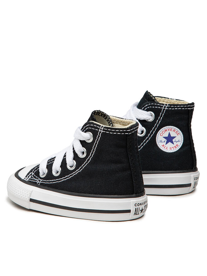 Кроссовки Chuck Taylor All Star Toddler Hi 7J231 Converse, черный — фото 3