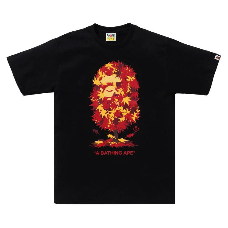 

Футболка BAPE Japan Autumn Ape Head Tee, Black