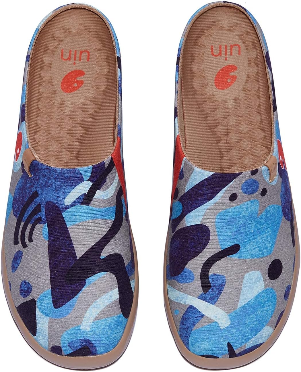 

Мужские легкие тапочки UIN с росписью, удобные мюли для ходьбы, повседневного дома и путешествий, обувь Малага, Tenacious Vitality