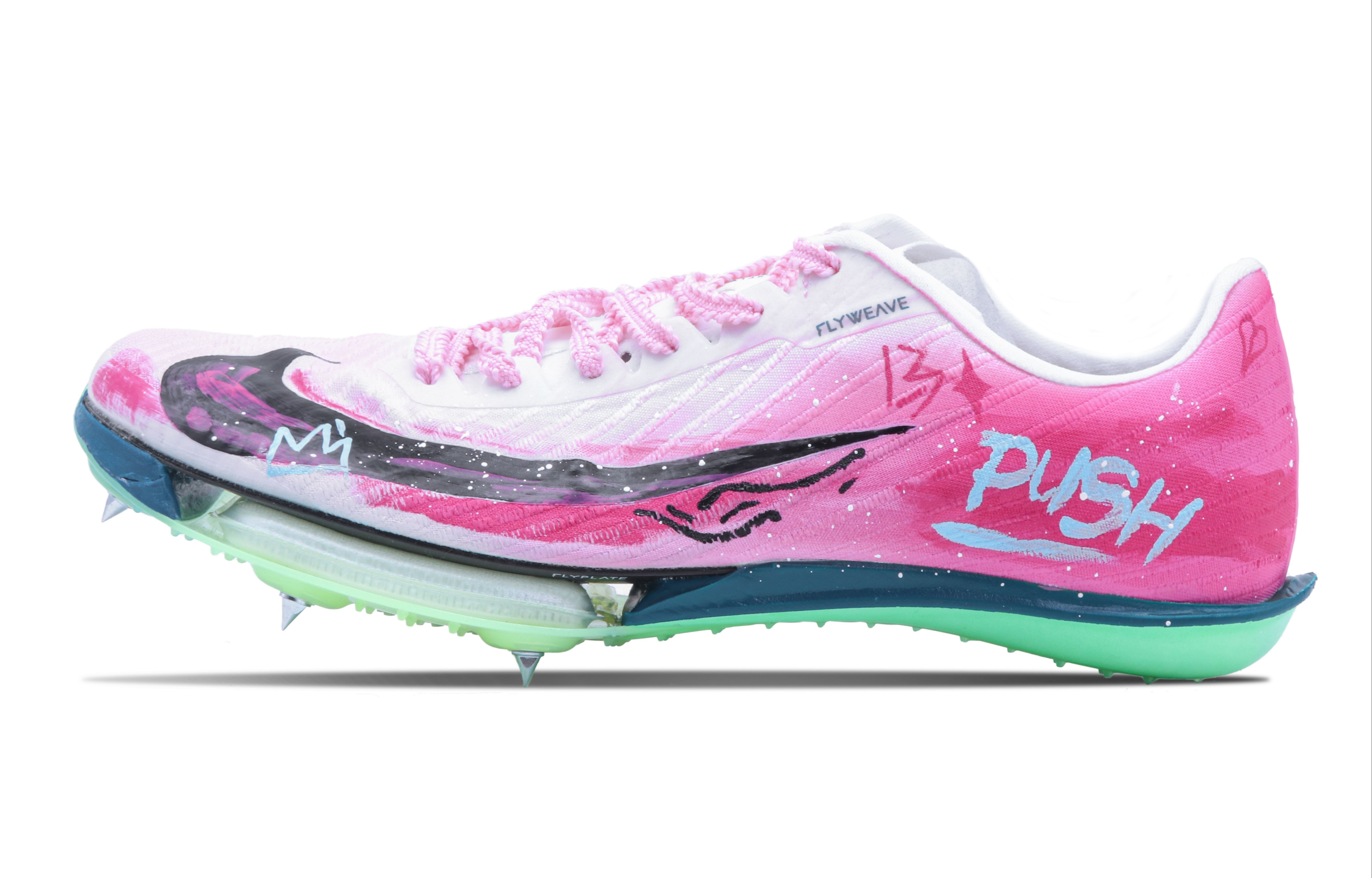 

Nike Кроссовки Maxfly 2 Shock Absorbers Rebound Low Top Air Zoom мужские розовые