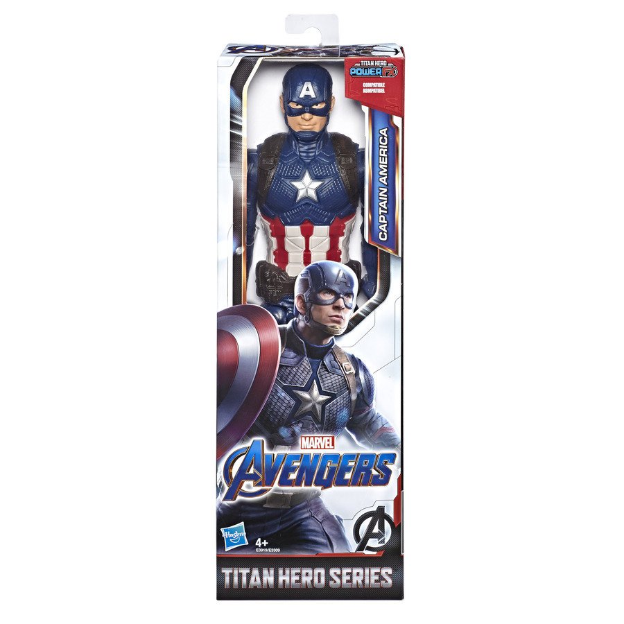 

Мстители, серия Titan Hero, фигурка Капитана Америки, E3309/E3919 Hasbro