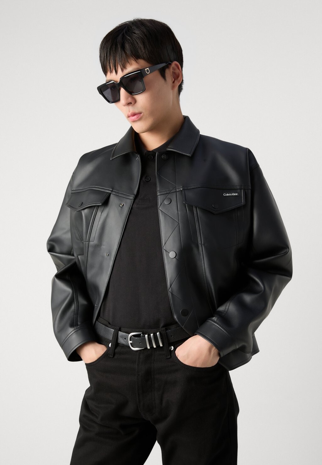 

Куртка из искусственной кожи JACKET Calvin Klein Jeans, черный