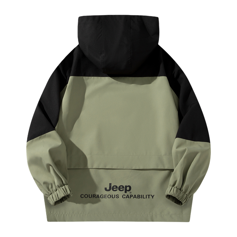 

Школьные куртки Jeep, экрю (трехслойное утепленное пальто)