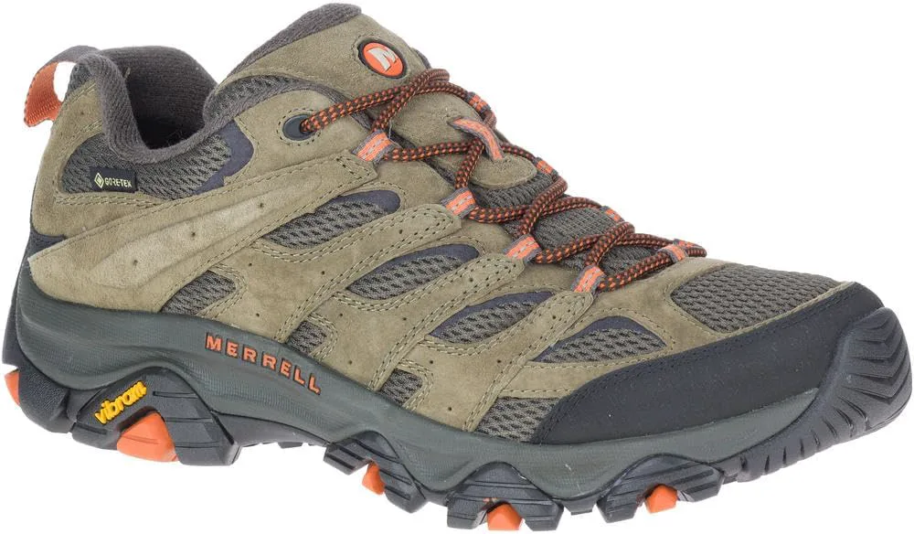 Мужские походные ботинки Merrell Moab 3 GTX, оливковый — фото 2