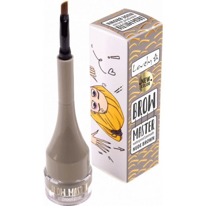 

Губная помада Pomada de Cejas Brow Master Lovely Makeup, Nude Brown