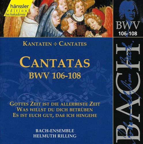 

CD диск Bach / Gachinger Kantorei / Rilling: Sacred Cantatas BWV 106-108