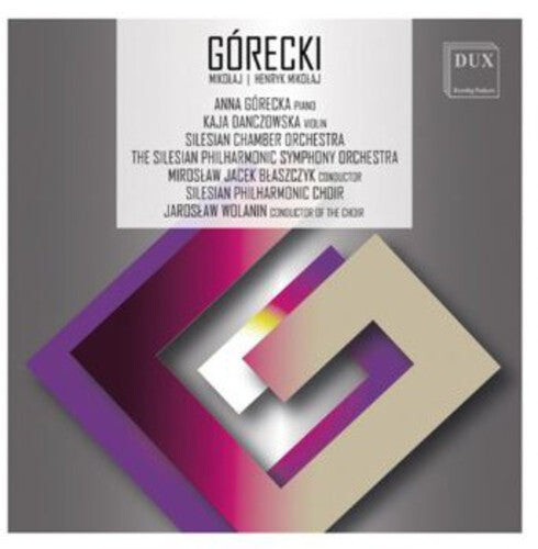 

CD диск Gorecki / Silesian Philharmonic Symphony Orchestra: Henryk Mikolaj Gorecki & Mikolaj Gorecki