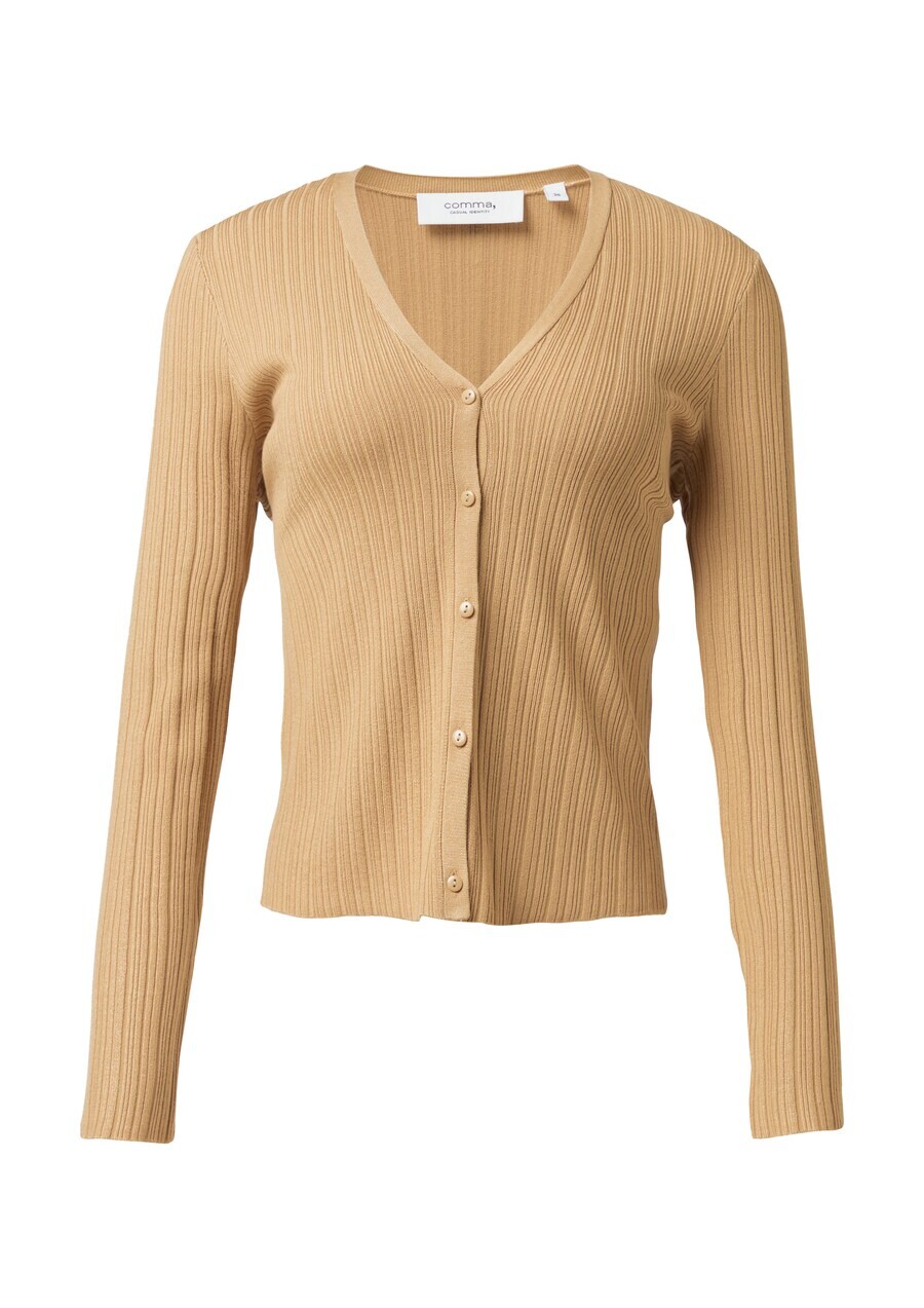 

Вязаный кардиган comma casual identity Knit Cardigan, песочный