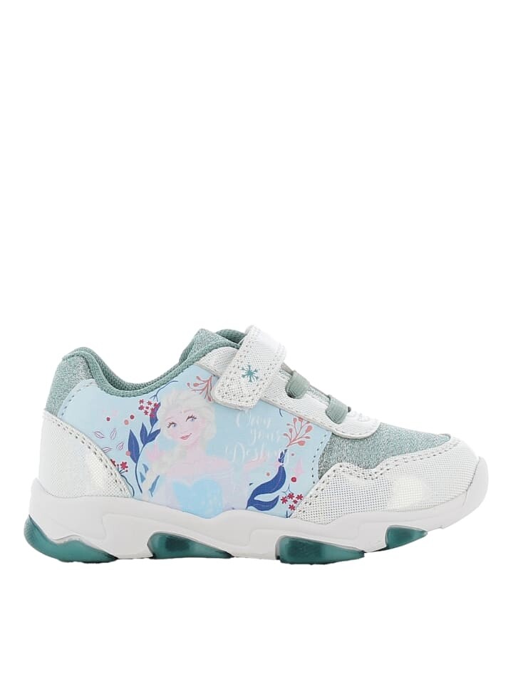 

Низкие кроссовки Disney Frozen, цвет weiss blau- leuchtende sohle