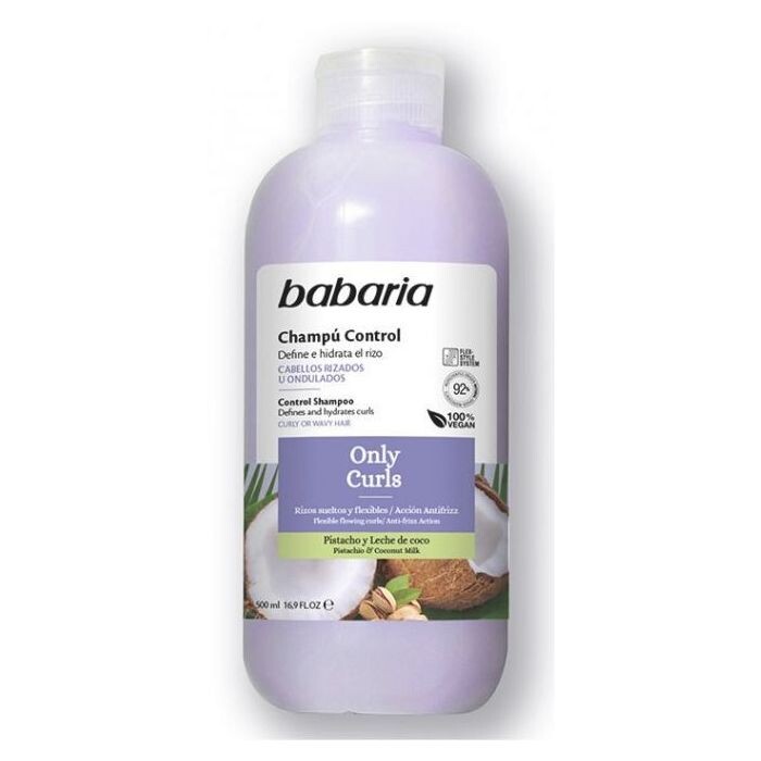 

Шампунь Only Curls Champú Control Rizos Babaria, 500 ml