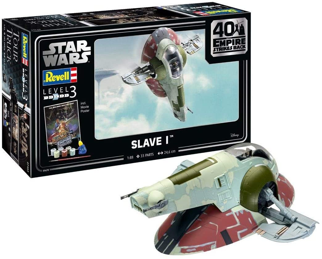 

Revell, Star Wars Slave I - комплект 40-й модели