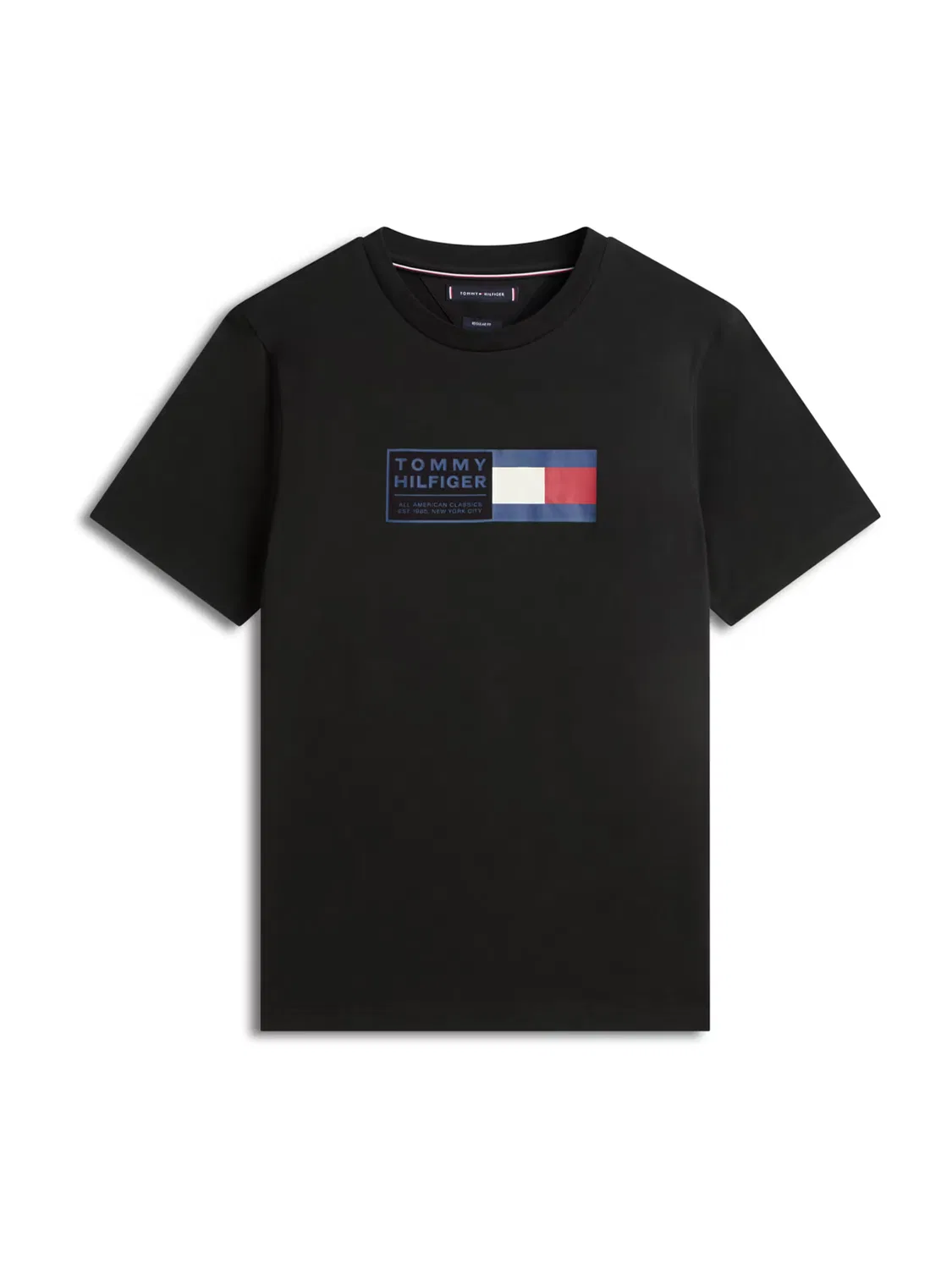 Футболка 'BRAND LOVE' Tommy Hilfiger, Black