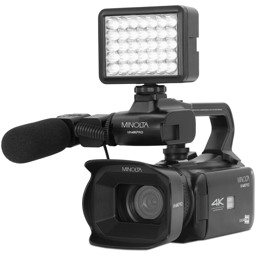 

Комплект видеокамеры Minolta MN4KPRO UHD 4K60 с автофокусом Pro