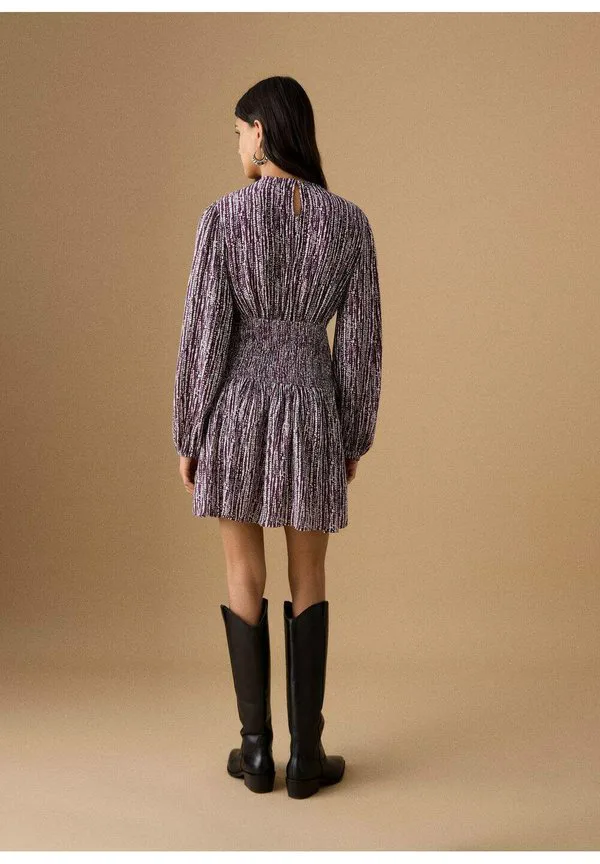 Платье для подростков на каждый день Mango Kids, Purple — фото 2