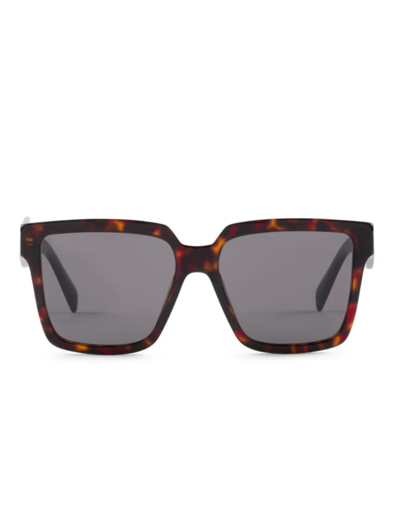 

Солнцезащитные очки в квадратной оправе Prada Eyewear, коричневый