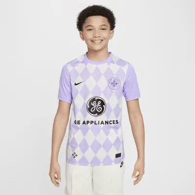 

Джерси Nike Racing Louisville FC 2024 Stadium Primary, цвет Lavender Mist