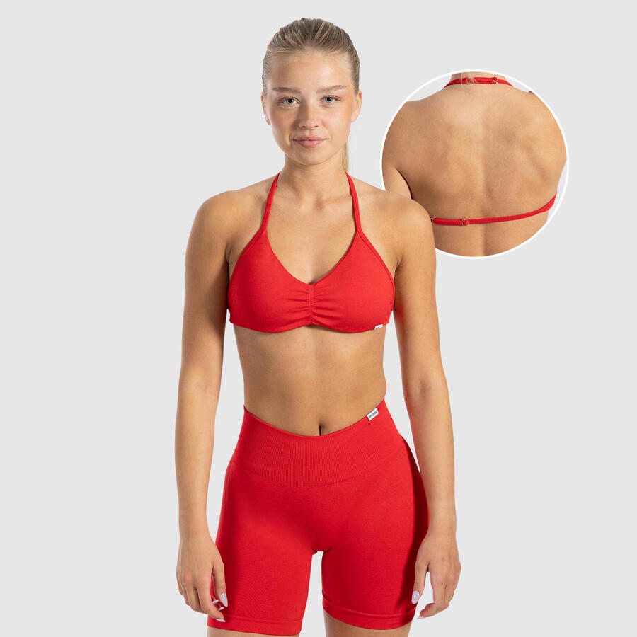 

SMILODOX Женский спортивный бюстгальтер Esta Red